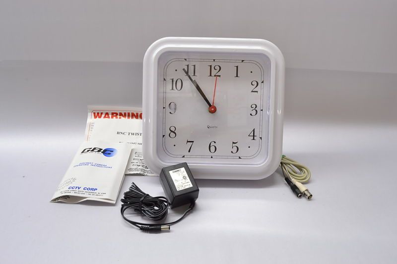 GE CL 150 COVERT HIDDEN CAMERA CLOCK #117  