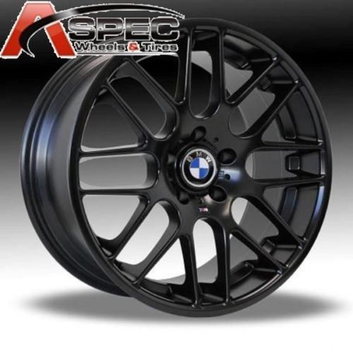 19 BLACK CSL BMW 128 135I COUPE SEDAN SPORT RIM WHEELS  