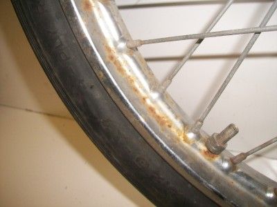 59 62 Honda 50 C100 Super Cub Front Wheel Rim T52  