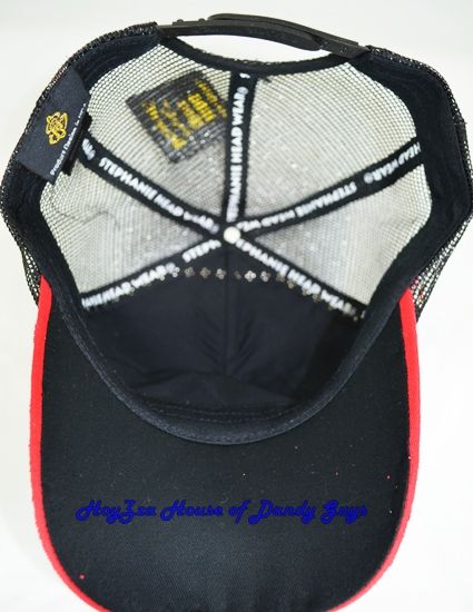 New Jesus Malverde Trucker Hat With Rhinestones Cap ADJ  