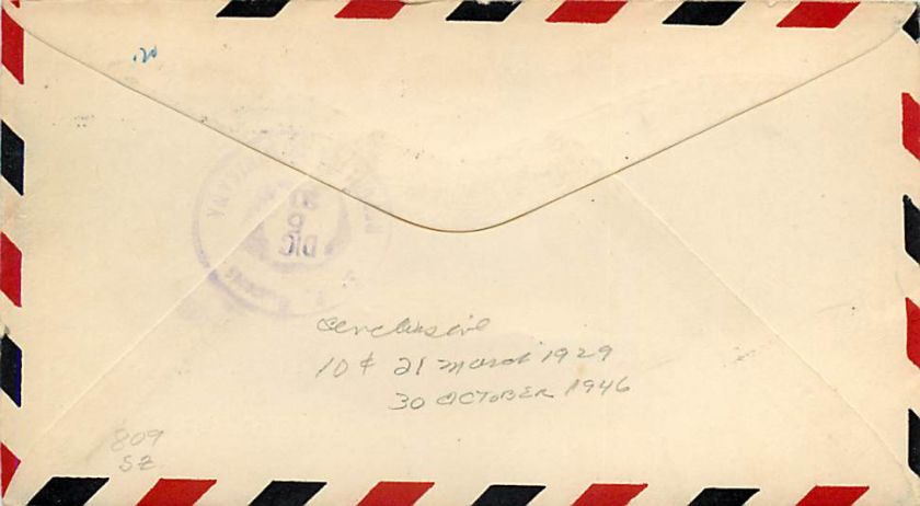 FAM F6 115   1931 First Flight Cover   Miami To San Pedro de Macoris 