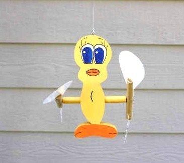 Tweety Tweedy bird Whirligig Whirlibird Treetybird  