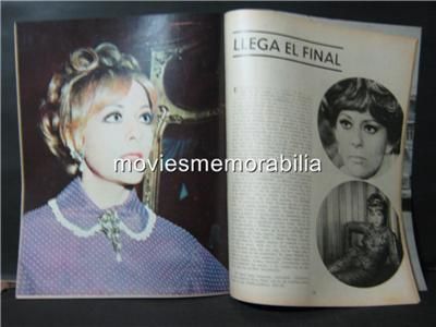 LUPITA FERRER PHOTOCOVER ORIGINAL MEXICAN MAGAZINE 1969  