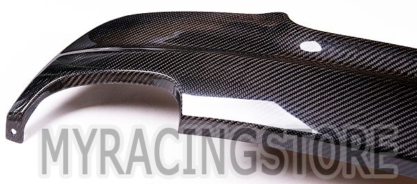 BMW E92 M TECH CARBON FIBER DIFFUSER SINGLE EXHAUST  