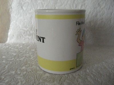 Enesco Gans Happy Retirement Coffee Cocoa Cup Mug Fun  