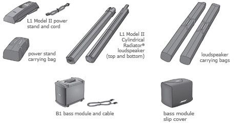 Bose L1 Model II single bass package  
