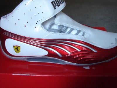 Blanco de la TECNOLOGÍA SF Puma Ferrari SL MEDIADOS DE talla 10