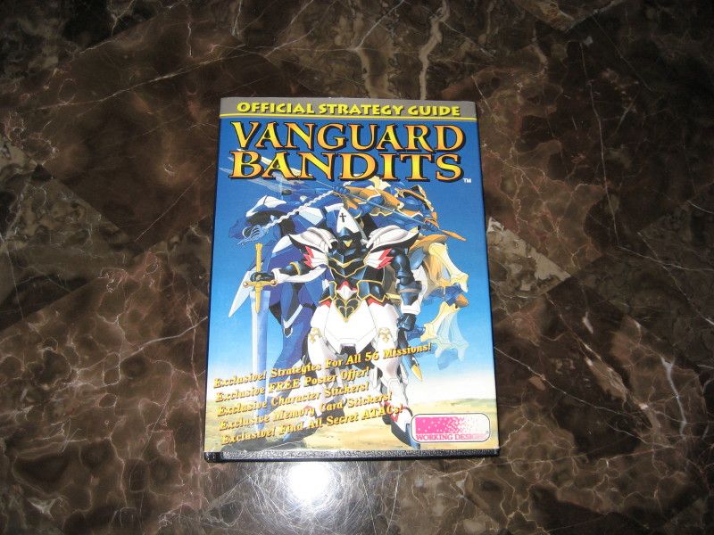 Vanguard Bandits Playstation PS1 Strategy Guide  