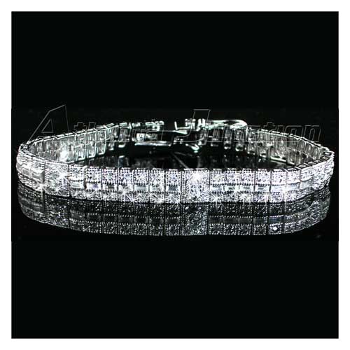 ALL CLEAR BRILLIANT CZ TENNIS BRACELET_8_NICKEL FREE SILVER  