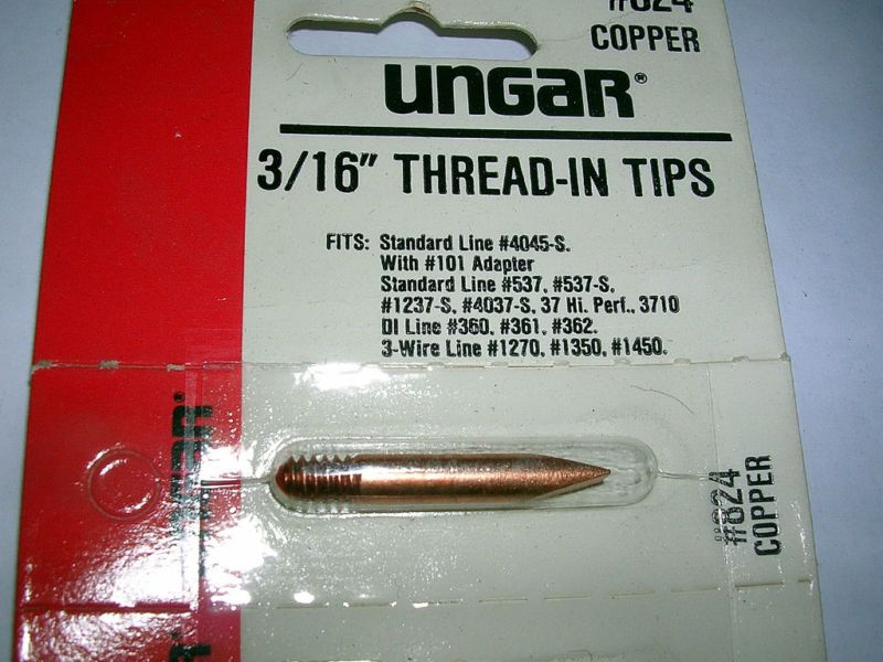 UNGAR 824 SOLDERING IRON TIP UO 537 1237 4037 + NEW  