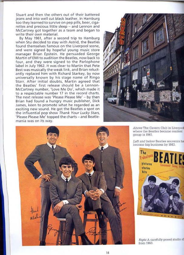 beatles album book photo filled w d jacket 1st ed 300+  