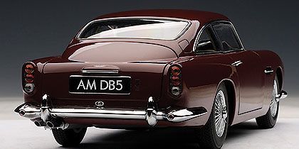 Autoart ASTON MARTIN DB5 DUBONNET ROSSO Red 118 Diecast 70213 NIB 