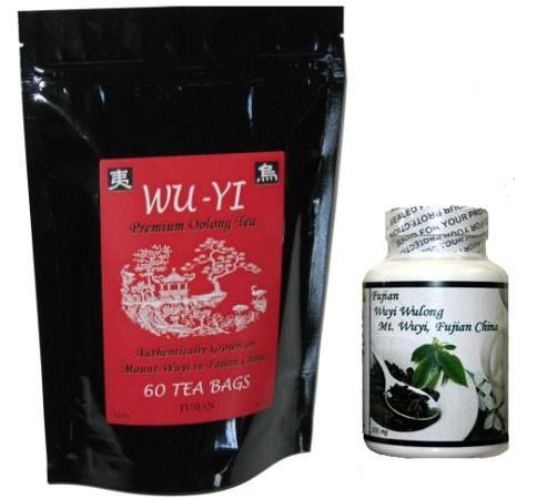 Wu Yi Wulong Chinese Natural Diet TEA BAGS + TEA PILLS  