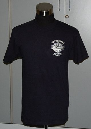 HARLEY DAVIDSON ANAHEIM FULLERTON BLUE HD T SHIRT MENS  