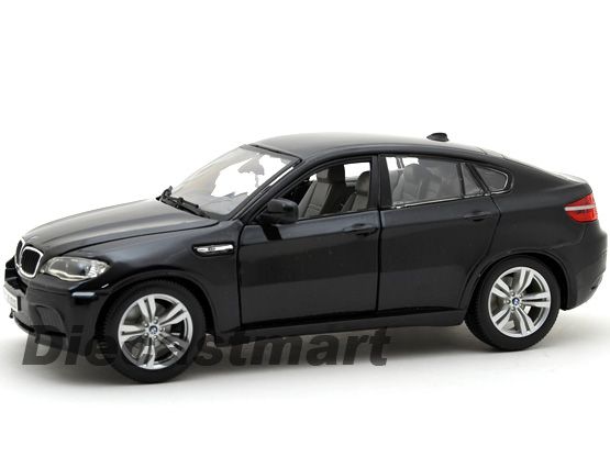 BbURAGO 118 2011 2012 BMW X6M SUV DIECAST BLACK  