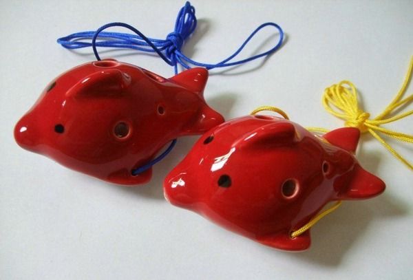 TROPICAL FISH OCARINA FLUTE GREAT 4 TEACHING CHILDREN  