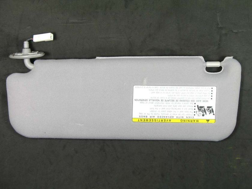 2007 07 PRIUS SUN VISOR SUNVISOR SHADE PASSENGER SIDE (RH) SHIPS FREE 