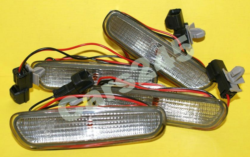 VOLVO S40 V40 98 00 Side Marker Turn Lights SMOKE SET  