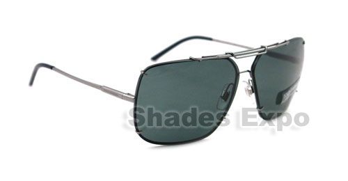 NEW DOLCE&GABBANA D&G SUNGLASSES DG 2080 BLACK 04/87  