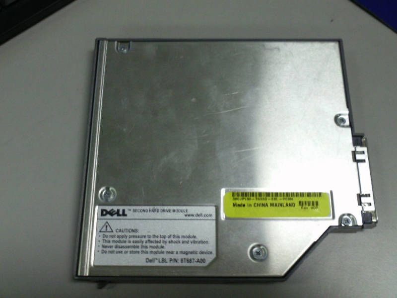 Dell X300 D600 Second Hard Drive Module 8T687 A00 Caddy  