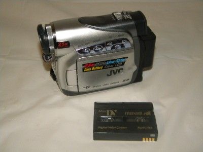 JVC Digital Video Camera GR D275U 25X 46838018343  