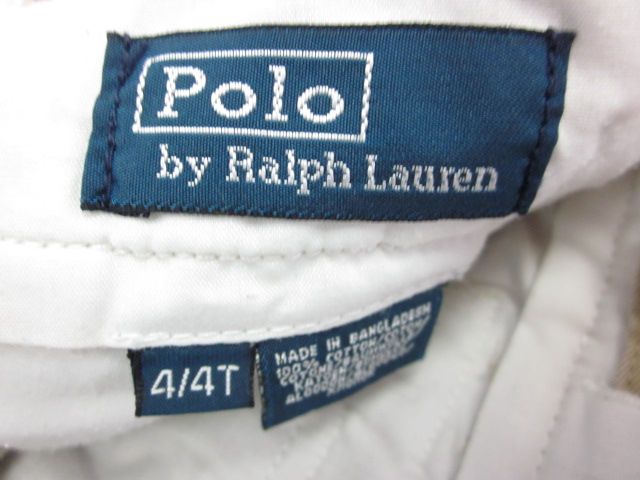 LOT 2 POLO RALPH LAUREN Boys Khaki Corduroy Pants 4  