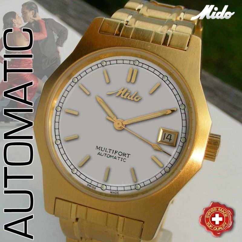 MIDO AUTOMATIC 2824, MULTIFORT, WHITE DIAL, REF. 8823 IN BOX WITH 