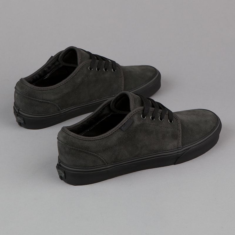 RARE VANS 106 VULCANIZED SUEDE PEAT BROWN BLACK AUTHENTIC SHOES MENS 