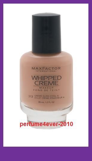 MAX FACTOR WHIPPED CREME MAKEUP # 313 CREME GLOW NEW  