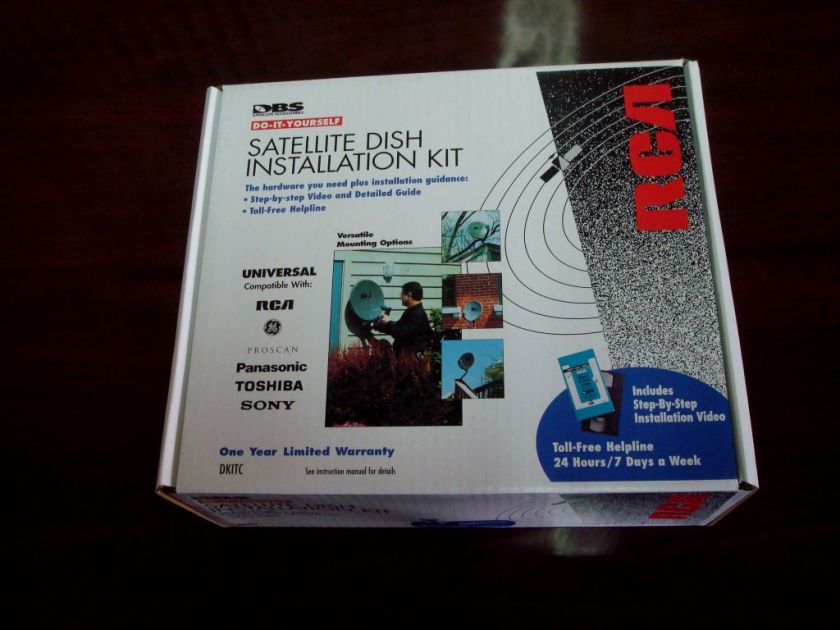 RCA Satellite Dish Installation Kit,  (US)  