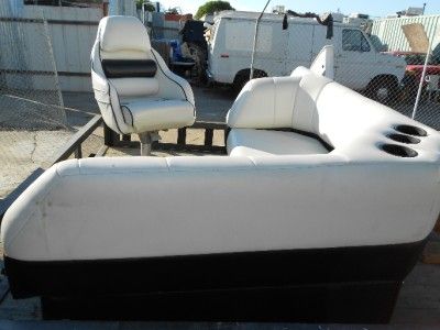 BAYLINER 38 FLYBRIDGE VINYL SEATING 3888 3818  