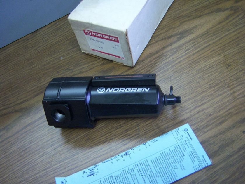 NORGREN EXCELON PNEUMATIC FILTER F74G 4AN QD1 NEW  