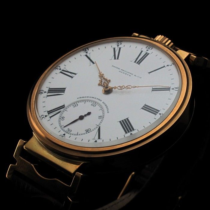 Mens FABULOUS 1912 PATEK PHILIPPE & Co GENEVA Vintage Watch 