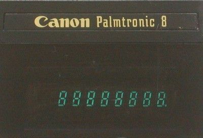 Canon Palmtronic 8 Electronic Calculator  