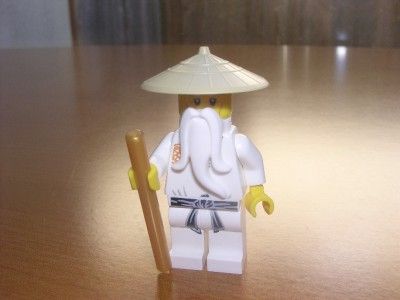 NINJAGO LEGO 9446 SENSEI WU MINIFIGURE ~ NEW OUT OF PACKAGE MINIFIG 