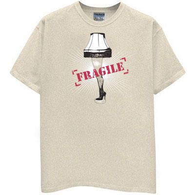 LEG LAMP Funny story movie lights Christmas a T Shirt  
