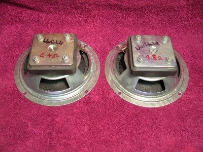 pair Wharfedale Mid Range Speakers England  