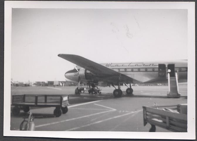   Photo Western Airlines Douglas DC6 Passenger Airplane 723092  