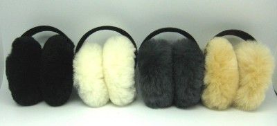 BEST Lambs Wool Fur Earmuffs Ear Hat Made In USA  