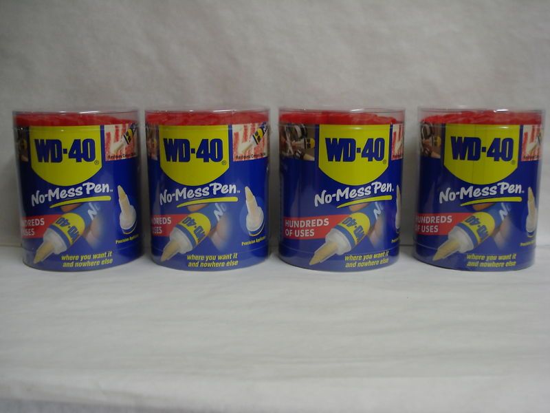 96 WD40 No Mess Pen Lubricates Removes Crayon & Sticker  