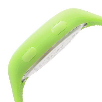   SPORT/CASUAL STYLE LOOP GREEN NEON DIGITAL AUTHENTIC WATCH/WHRISTWATCH