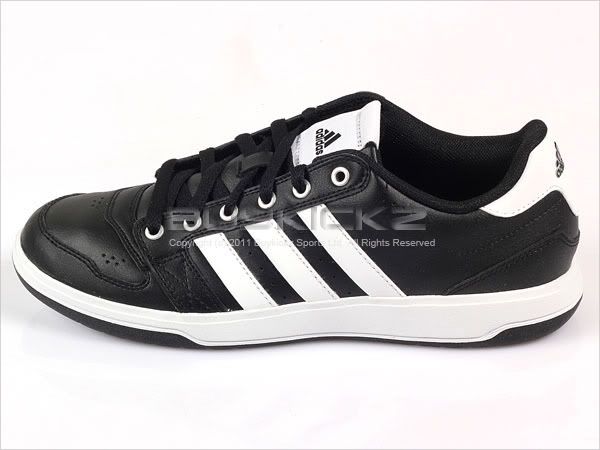 Adidas Oracle V Black/White/Metallic Silver Tennis Mens  