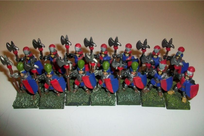 Warhammer Fantasy   Empire   Battle Masters   State Troops Halberdiers 