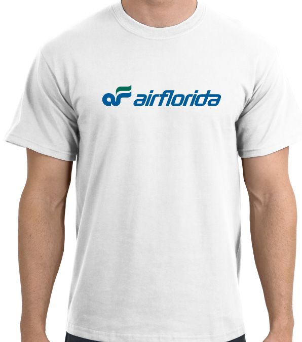 Air Florida Vintage Logo American Airline T Shirt  