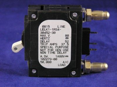 AIRPAX 30 AMP DC CIRCUIT BREAKER LELK1 1RS4 30452 30 ~  