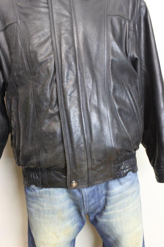 PILOT AIRCREW VINTAGE DANIER BOMBER LEATHER JACKET S  