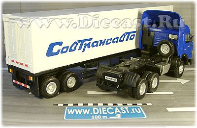 KAMAZ 54115 SOVTRANSAVTO Semi Trailer Truck Russia 143  