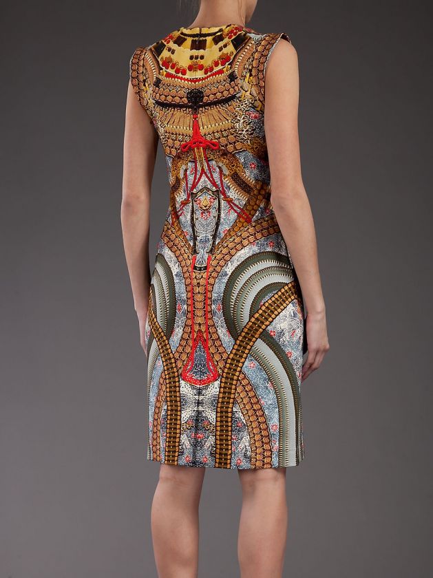 Alexander McQueen Samurai Print Dress,44/US 8 $2165 NWT  