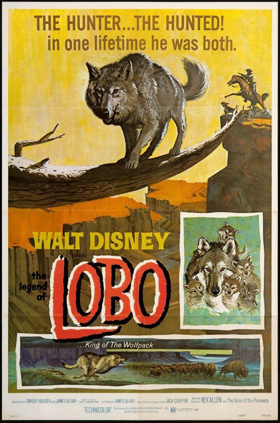 The Legend of Lobo 1972 Re Release U.S. One Sheet Movie Poster  