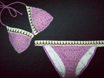 victoria s secret 2 pc bikini top m bottom l new